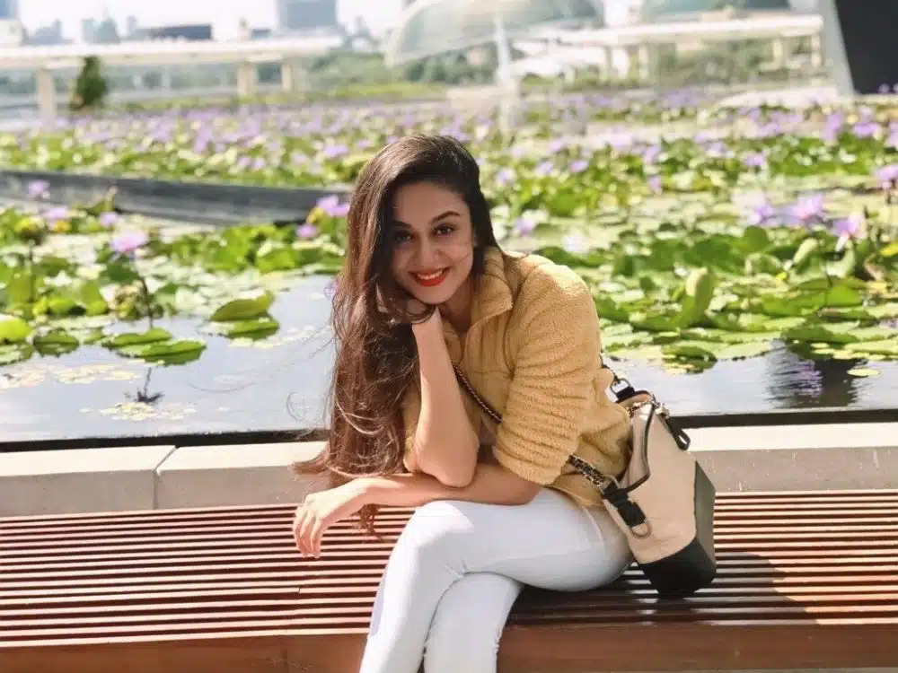 Actress Aishwarya Arjun