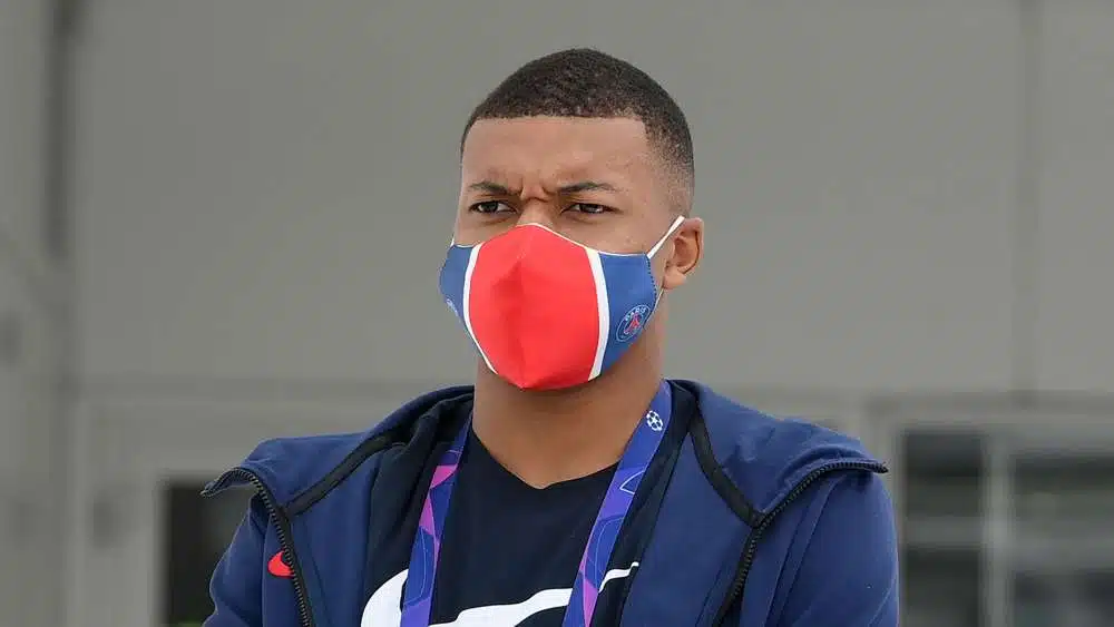 French Football Star Kylian Mbappe