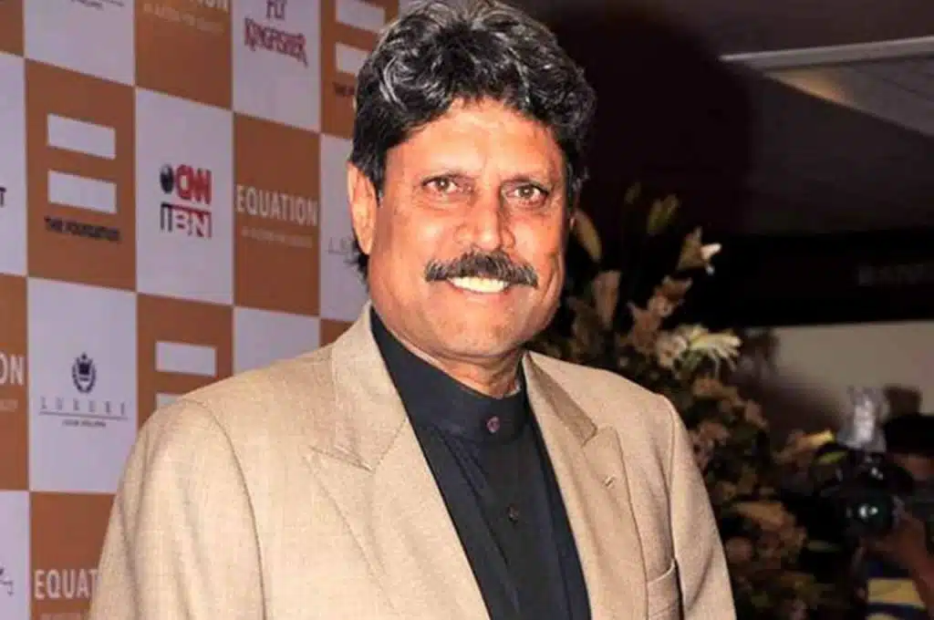Cricketer Kapil Dev