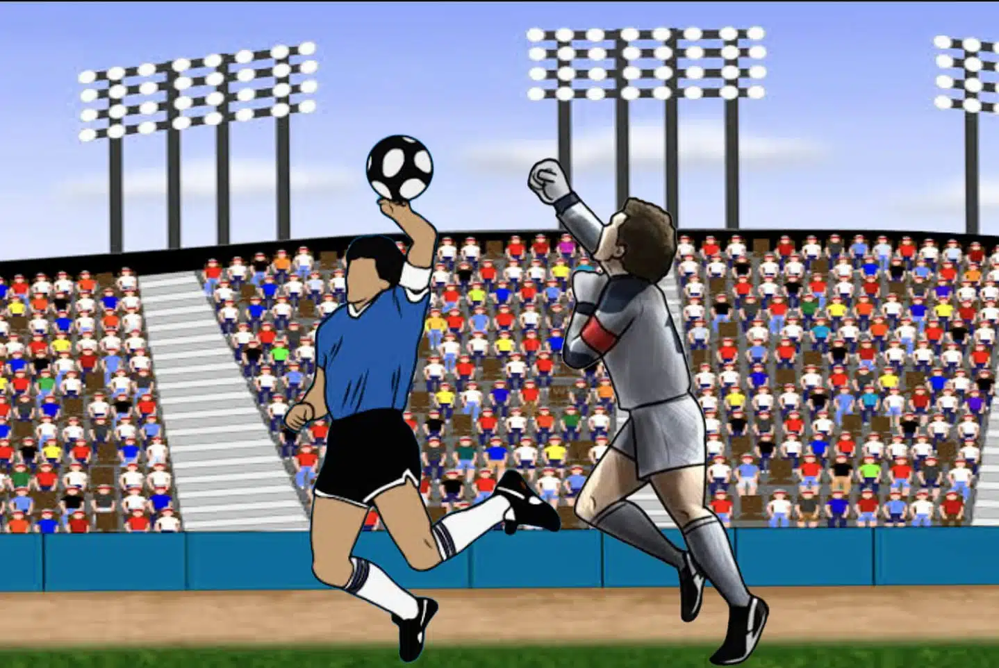 Diego Maradona's Infamous Goal