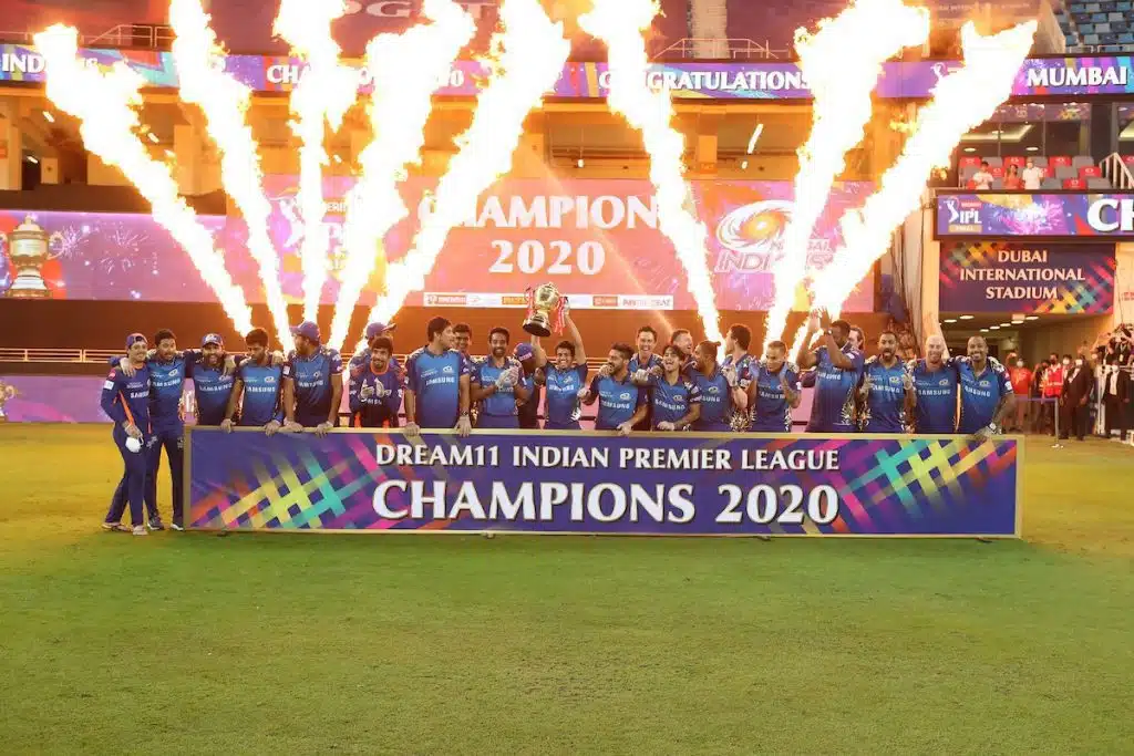 IPL 2020 Champions