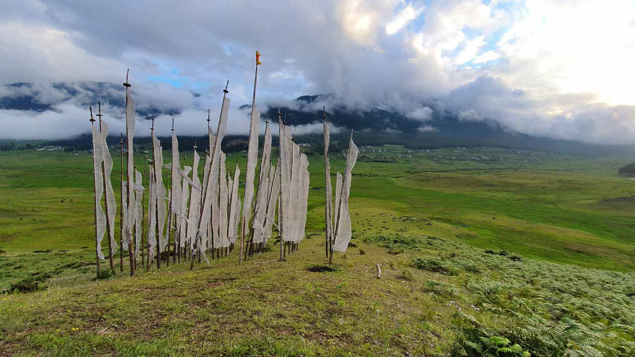 Phobjikha Valley in Bhutan