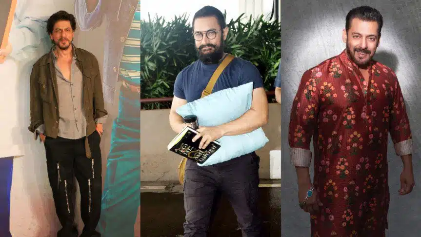 Three Bollywood Khans