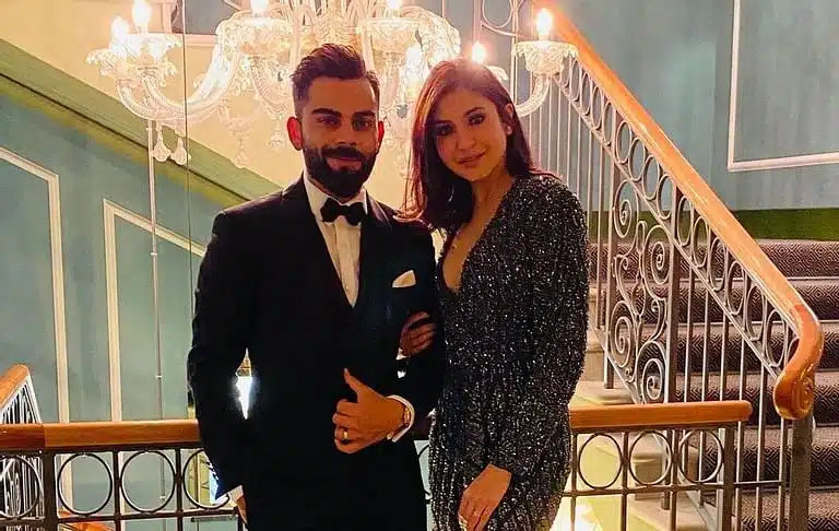 Virat Kohli and Anushka Sharma