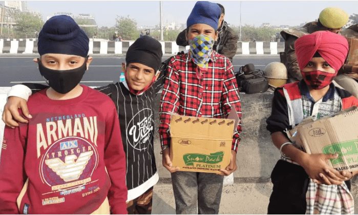 Farmers protest agriculture act in India