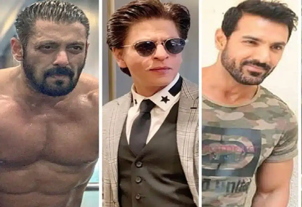 Salman Khan, Shah Rukh Khan and John Abraham