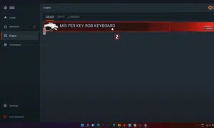 How to Change MSI Keyboard Color - step 2