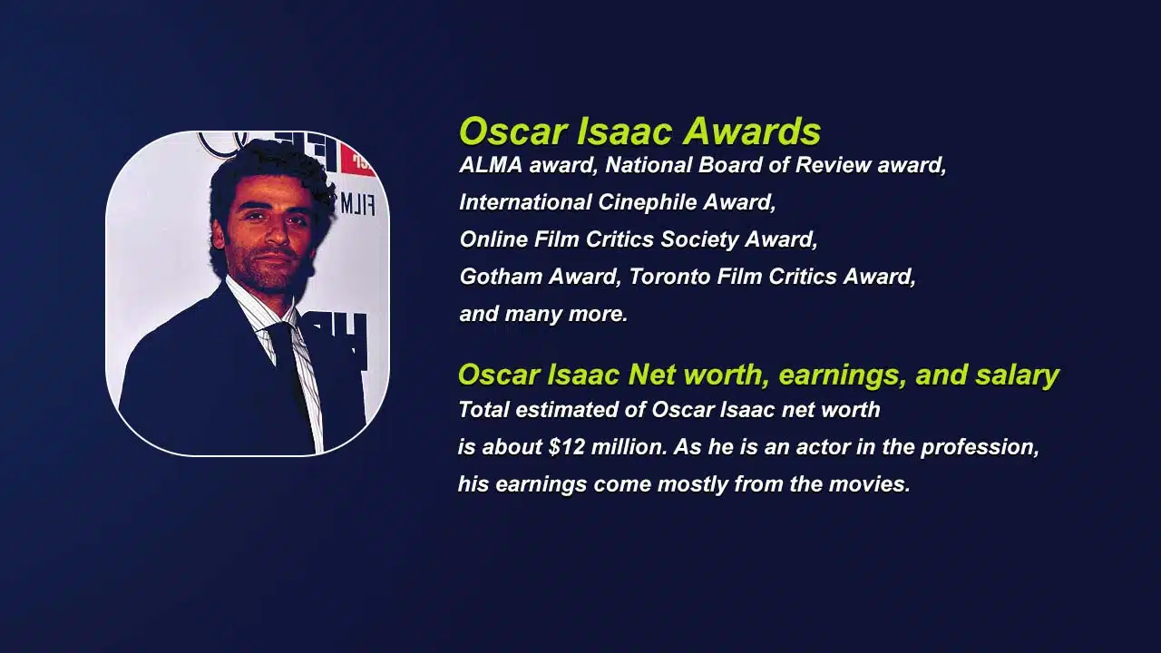 Oscar Isaac awards and net worth