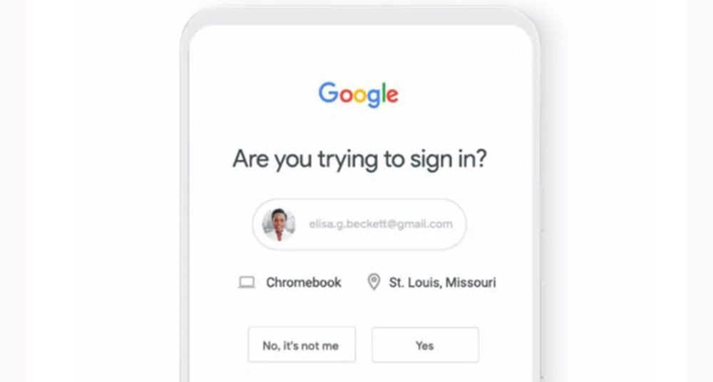 Google two-factor authentication