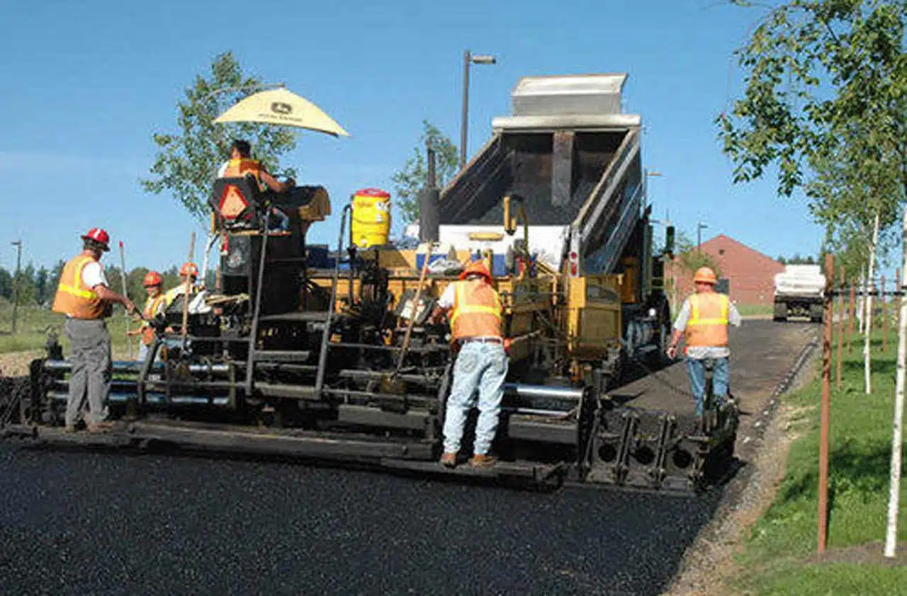 Asphalt Paving Job