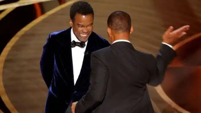 Will Smith slaps Chris Rock