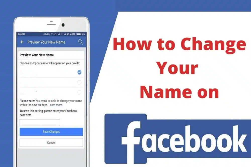 How to Change Your Name on Facebook