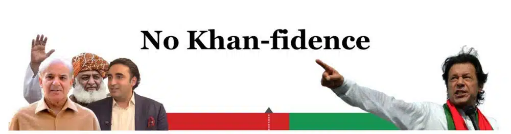 No confidence vote in Pakistan