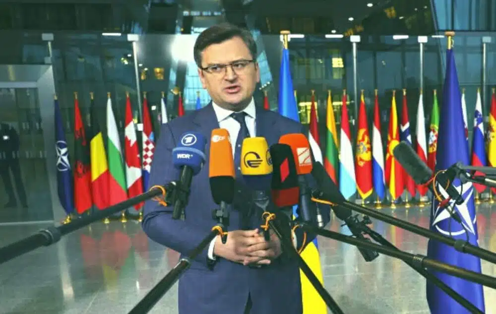 Ukraine appeals to NATO for 'weapons