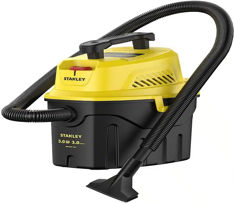 Stanley Wet/Dry 3-Gallon Vac Best Vacuum Cleaners under $100