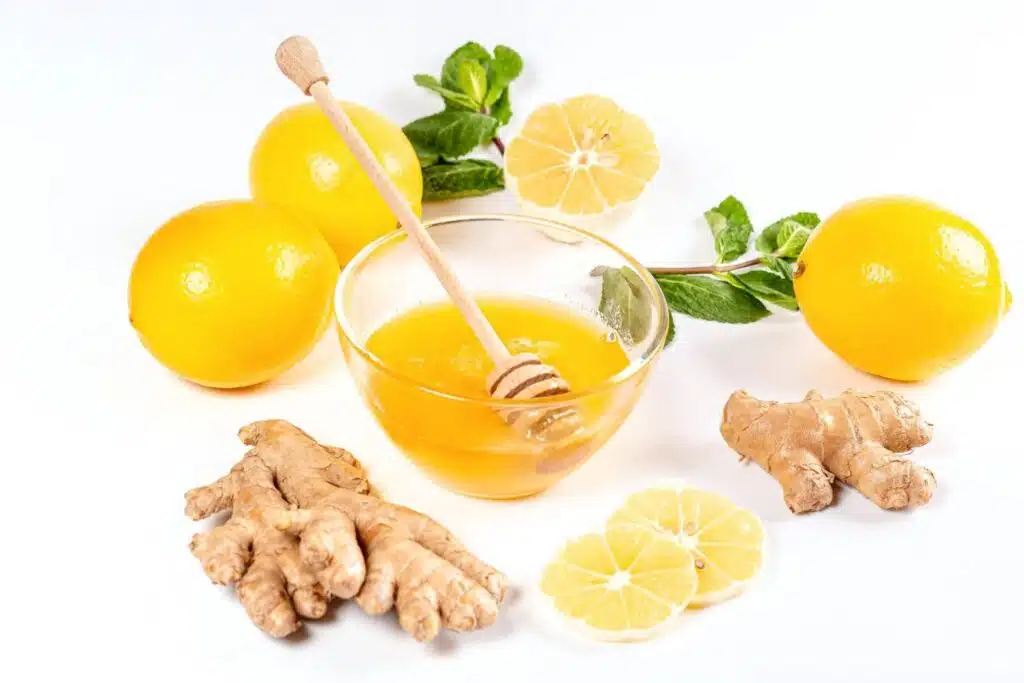 Turmeric, Honey, and Lemon