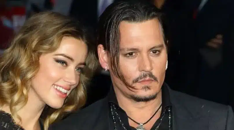 Amber Heard and Johnny Depp
