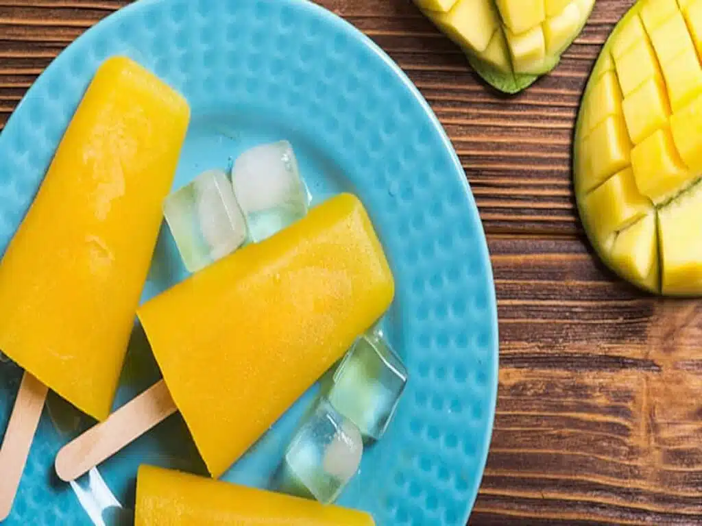 Mango Lassi Ice Pops