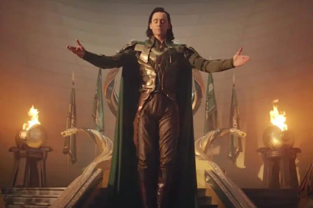 Cosplay Loki from the Marvel show