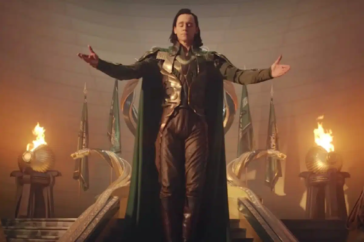 Cosplay Loki from the Marvel show