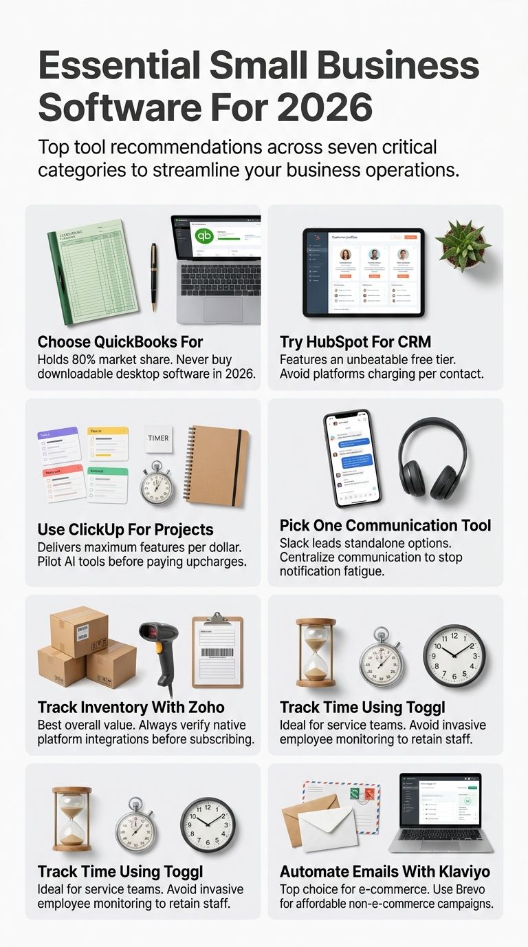 Essential Small Business Software for 2026
