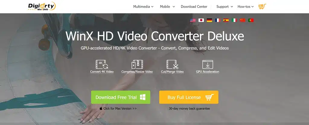 WinX HD Video Converter