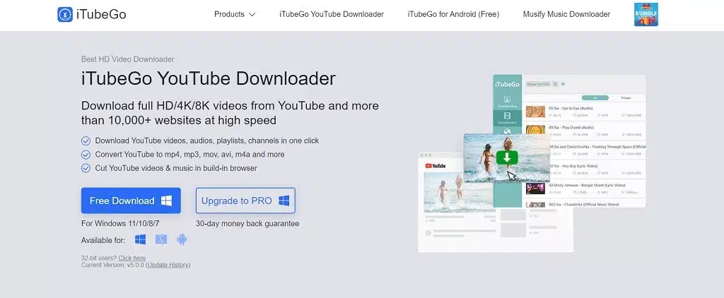 iTubeGo YouTube Downloader