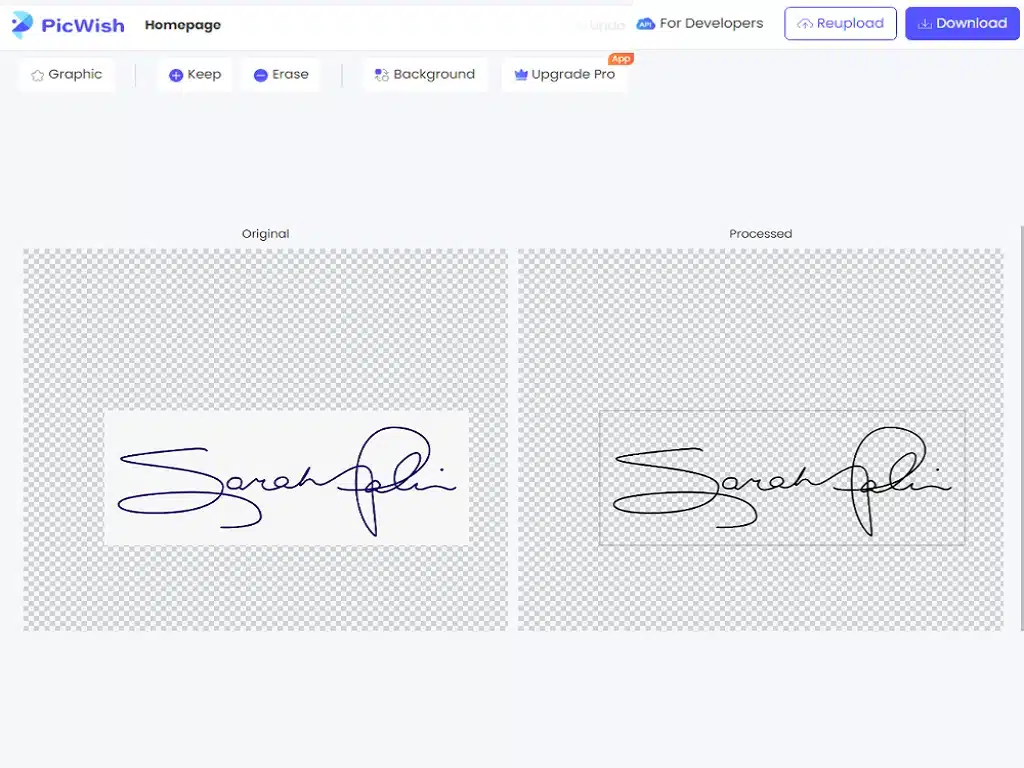 wait for the transparent