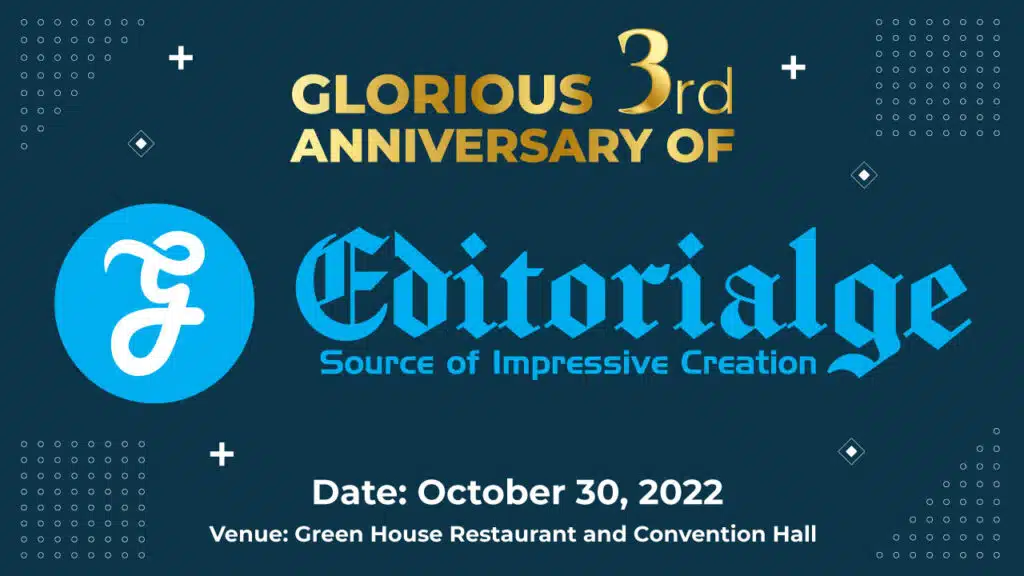 3rd Birthday Celebration of Editorialge