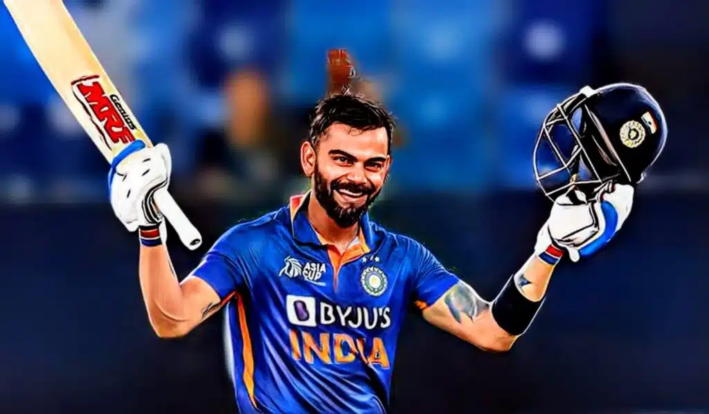 Batsman Virat Kohli