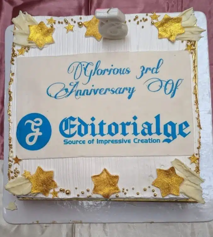 Editorialge Birthday Cake Photo