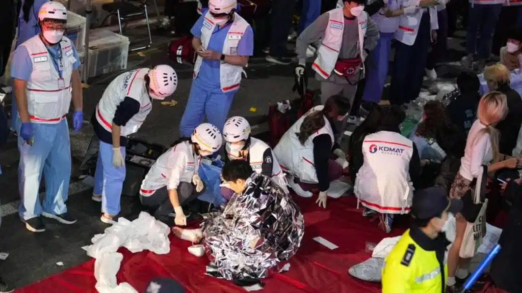 Halloween deadly crush seoul