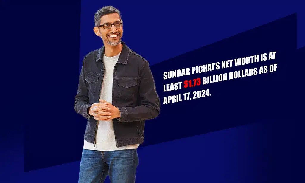 sundar pichai net worth 2024