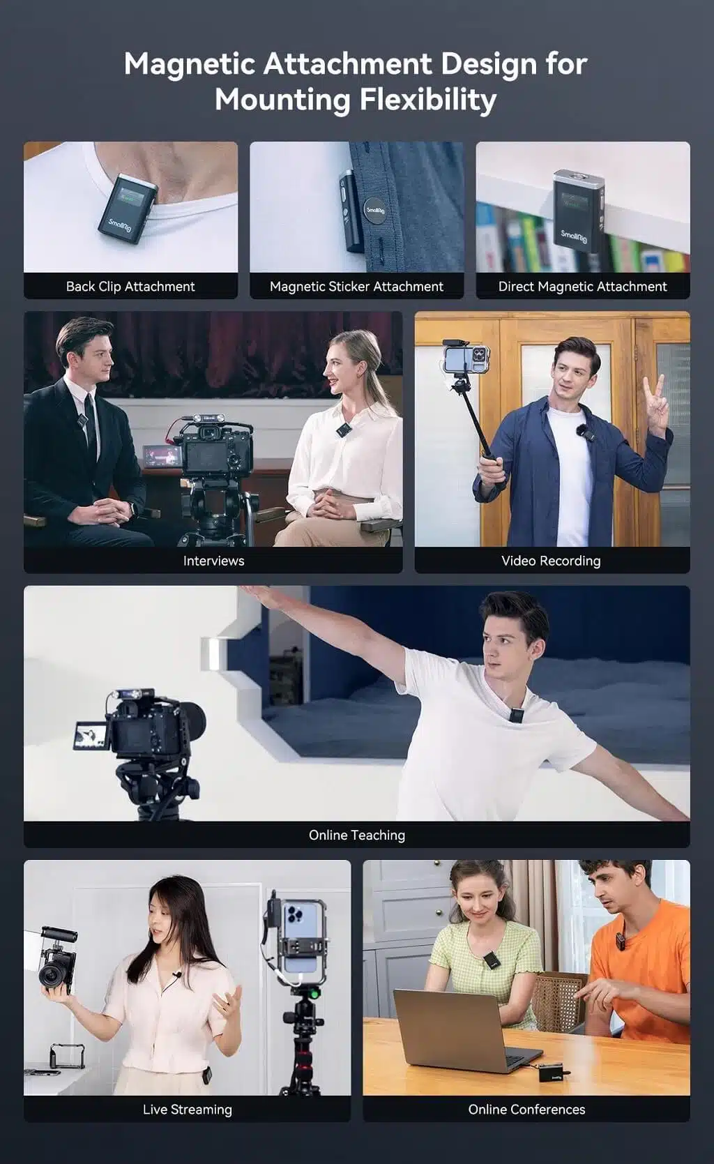 Portable with good mounting flexibility