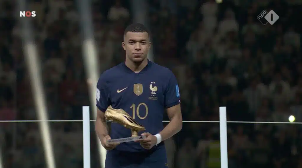 Kylian Mbappe Golden boot