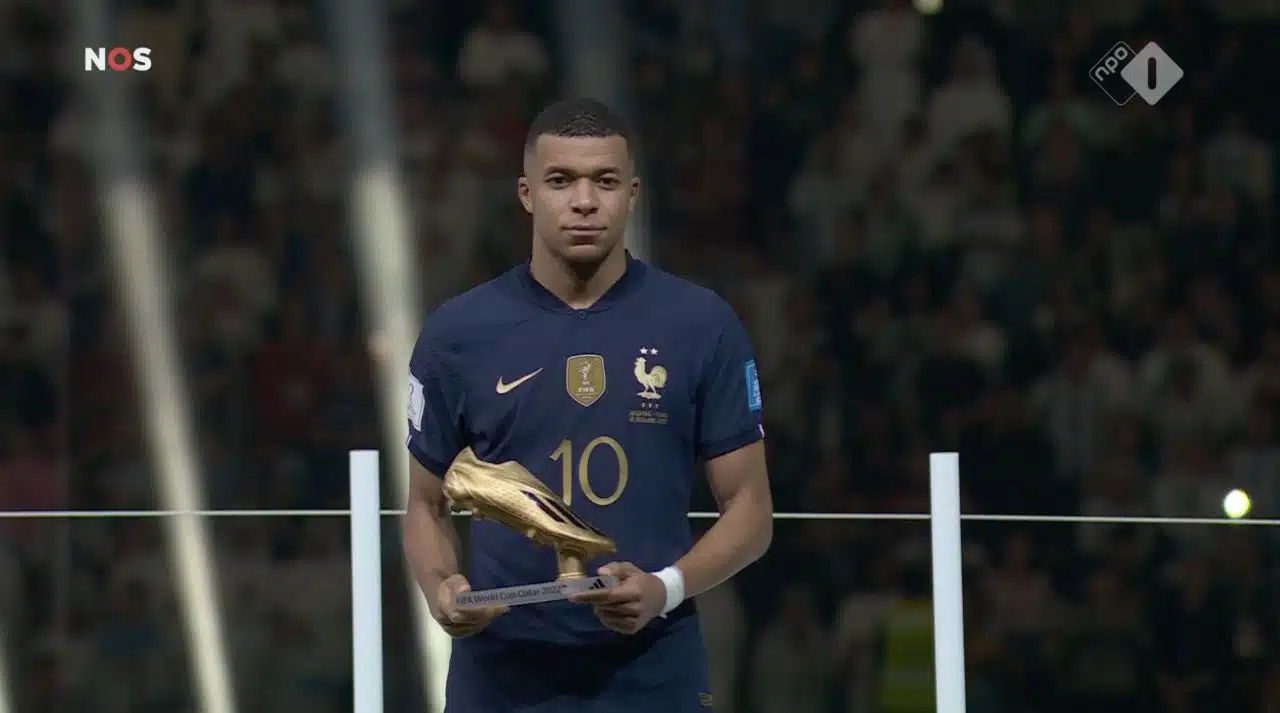 Kylian Mbappe Golden boot
