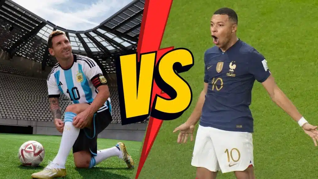 Lionel Messi vs Kylian Mbappe