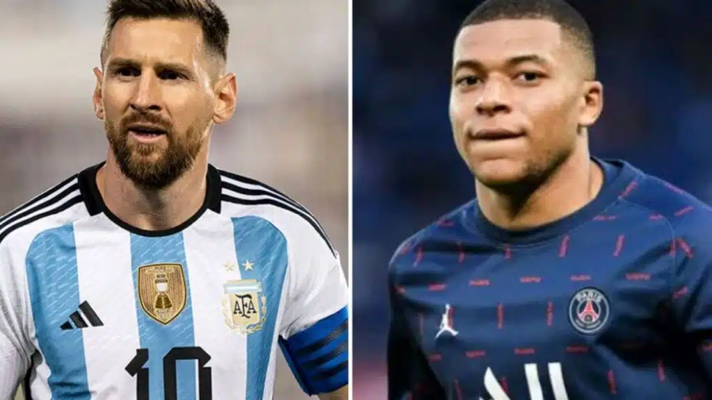 Lionel Messi vs Kylian Mbappe