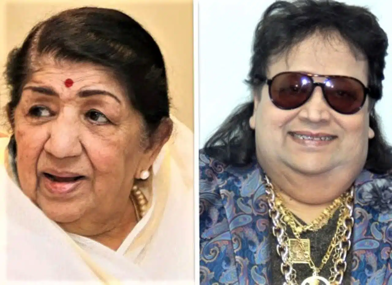 Lata and Bappi