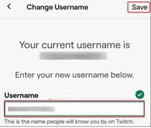 Change Username