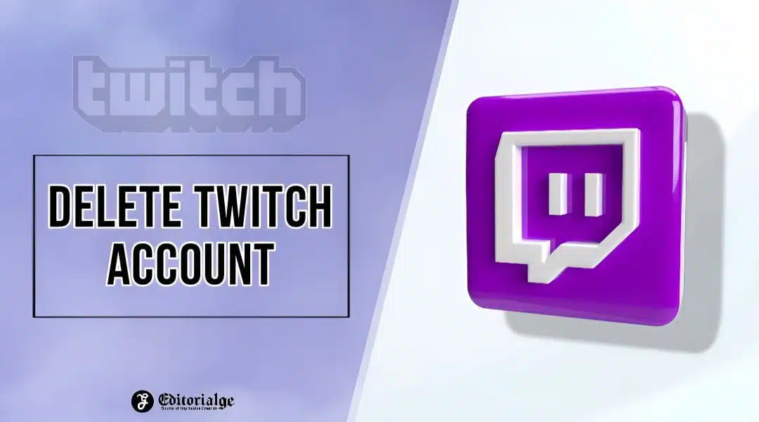 delete twitch account