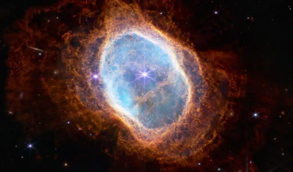 James Webb Captures Dying Star Image