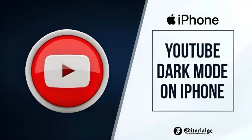 Youtube dark mode iphone