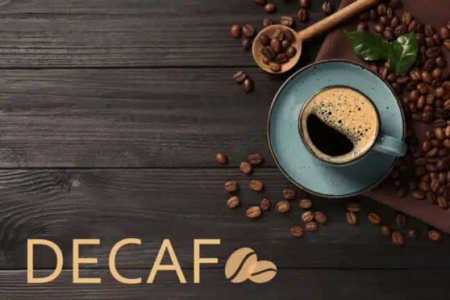 decaf coffee