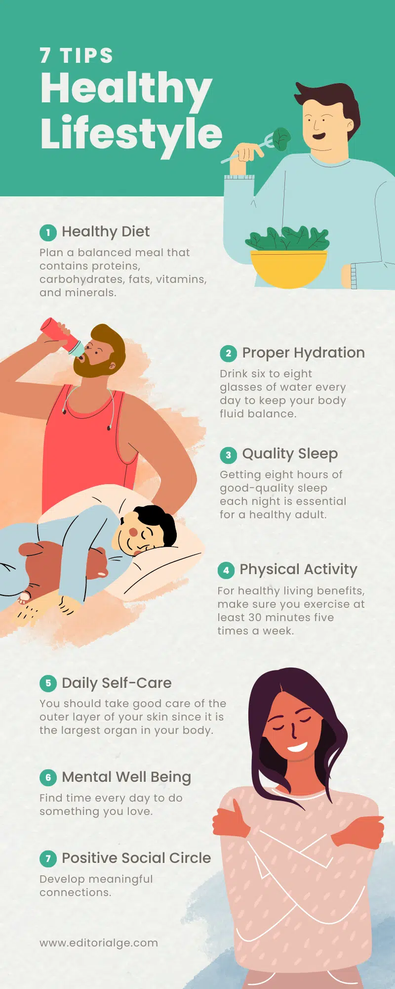 Tips for healthy lifestyle