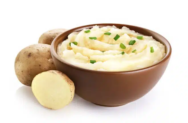 mashed potatoes