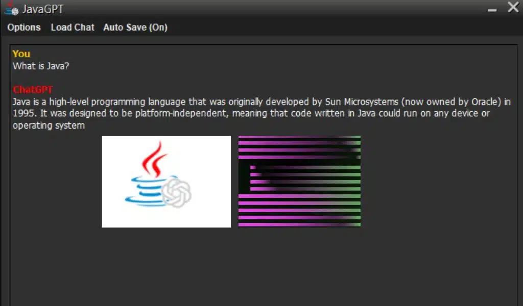 JavaGPT Brings ChatGPT for Windows Older Versions