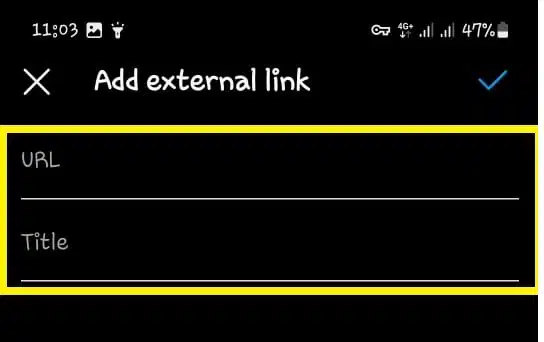 Select this option so that on the next screen