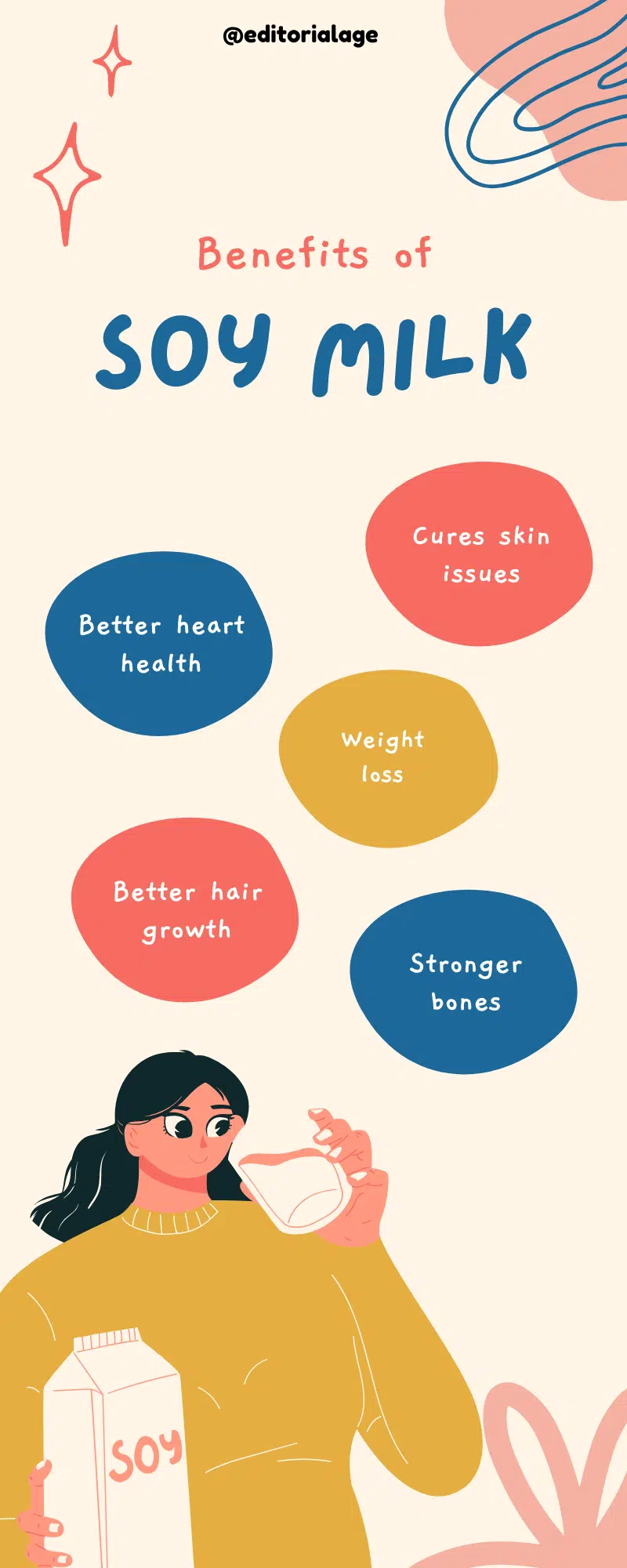 benefits of soy milk