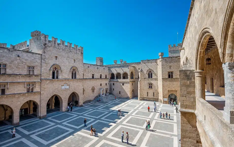 Grand Master Palace in Rhodes, Greece